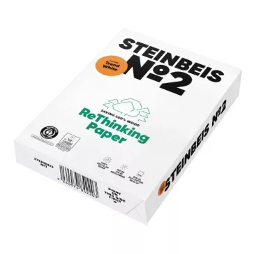   Fénymásolópapír STEINBEIS NO 2. ISO 80-s A/4 80 g újrahasznosított 500 ív/csomag