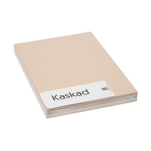 Dekorációs karton KASKAD A/4 2 oldalas 160 g pasztell vegyes színek 5x25 lapos