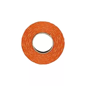   Árazószalag FORTUNA 22x12 mm perforált narancssárga 10 tekercs/csomag