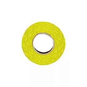   Árazószalag FORTUNA 22x12 mm perforált sárga 10 tekercs/csomag