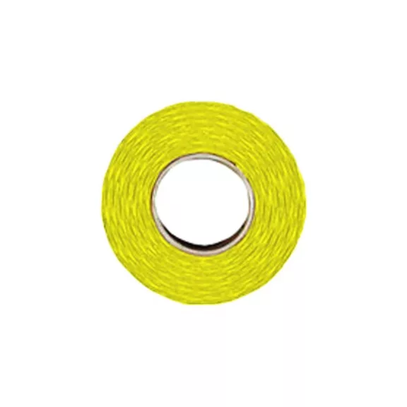Árazószalag FORTUNA 22x12 mm perforált sárga 10 tekercs/csomag Árazószalag FORTUNA 22x12 mm perforált sárga 10 tekercs/csomag