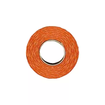   Árazószalag FORTUNA 25x12 mm perforált narancssárga 10 tekercs/csomag