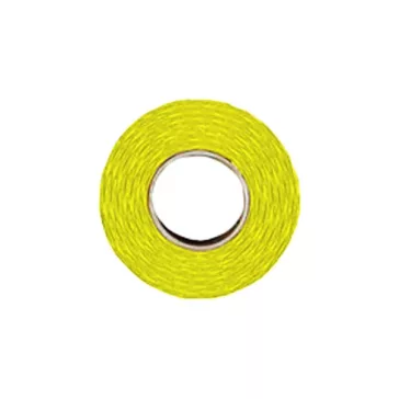   Árazószalag FORTUNA 25x16 mm perforált sárga 10 tekercs/csomag