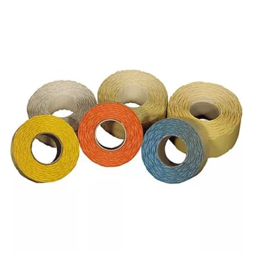   Árazószalag FORTUNA 25x16 mm perforált sárga 10 tekercs/csomag