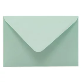   Boríték színes KASKAD LC/6 enyvezett 114x162mm 61 világos zöld 50 darabos