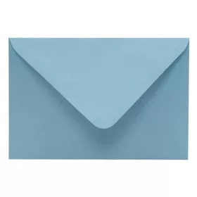   Boríték színes KASKAD LC/6 enyvezett 114x162mm 75 kék 50 darabos