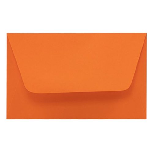 Névjegyboríték színes KASKAD enyvezett 70x105mm 48 narancs 50 darabos