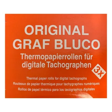 - Tachográf papír digitális 8 m/tekercs 3 tekercs/doboz