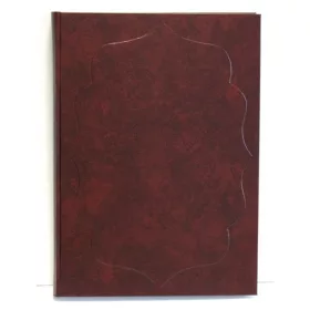 - Vendégkönyv A/4 160 lapos sima bordó