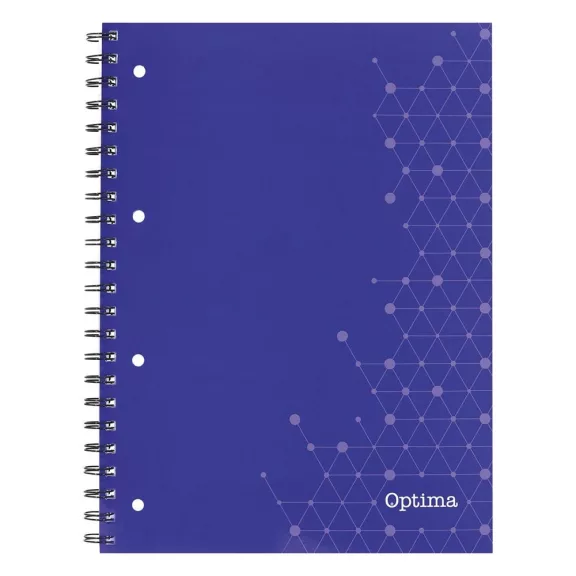 Spirálfüzet vonalas OPTIMA A/4 80 lapos perforált lyukasztott Spirálfüzet vonalas OPTIMA A/4 80 lapos perforált lyukasztott