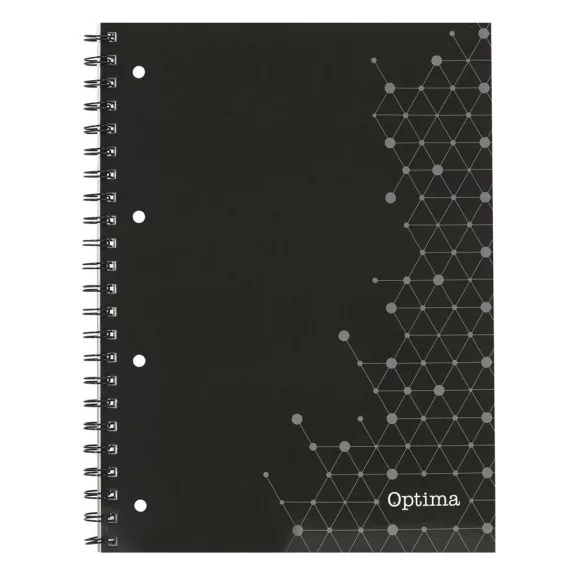 Spirálfüzet vonalas OPTIMA A/4 80 lapos perforált lyukasztott Spirálfüzet vonalas OPTIMA A/4 80 lapos perforált lyukasztott