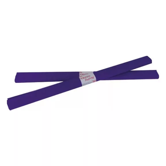 - Krepp papír 50x200cm sötétlila 13 - Krepp papír 50x200cm sötétlila 13