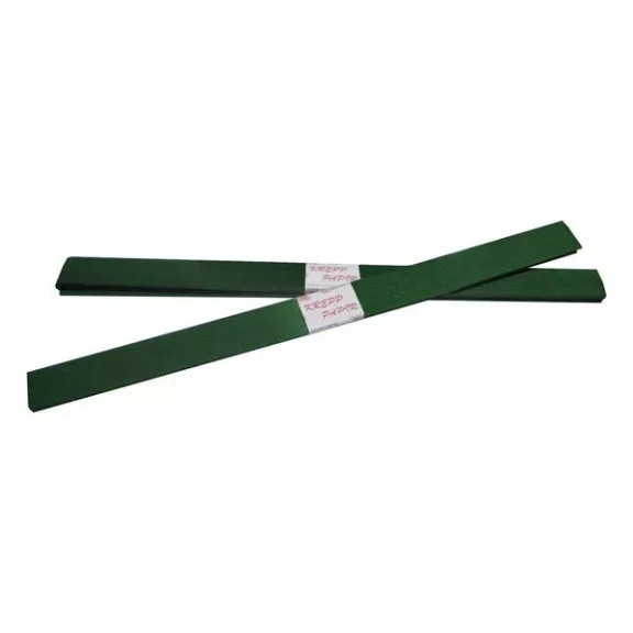 - Krepp papír 50x200cm sötétzöld 24 - Krepp papír 50x200cm sötétzöld 24