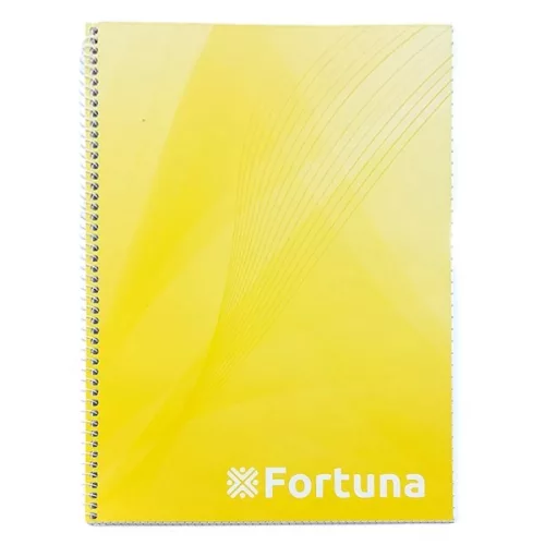 Spirálfüzet franciakockás FORTUNA A/4 70 lapos