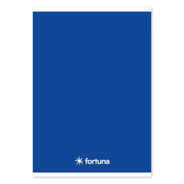   Füzet vonalas FORTUNA Monocolor A/5 32 lapos 21-32 4-8.osztályos sötétkék