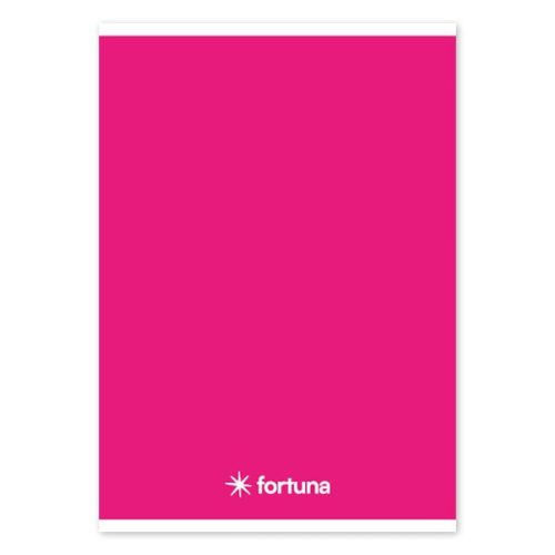 Füzet vonalas FORTUNA Monocolor A/5 32 lapos magenta