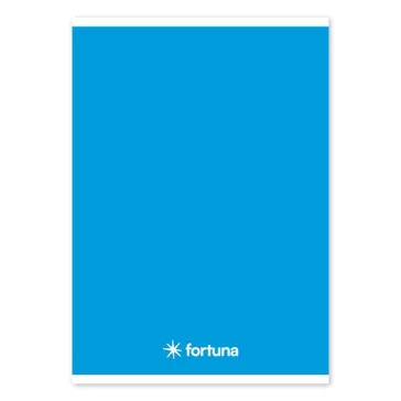   Füzet vonalas FORTUNA Monocolor A/5 32 lapos 21-32 4-8.osztályos kék