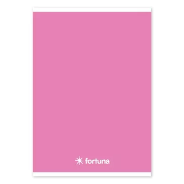   Füzet vonalas FORTUNA Monocolor A/5 32 lapos 21-32 4-8.osztályos rózsaszín