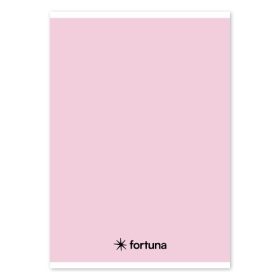   Füzet vonalas FORTUNA Monocolor A/5 32 lapos 21-32 4-8.osztályos pasztell rózsaszín