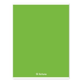 Füzet vonalas FORTUNA Monocolor A/4 32 lapos 81-32 zöld