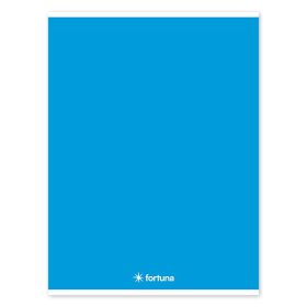 Füzet vonalas FORTUNA Monocolor A/4 32 lapos 81-32 kék