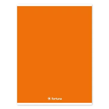   Füzet vonalas FORTUNA Monocolor A/4 32 lapos 81-32 narancssárga