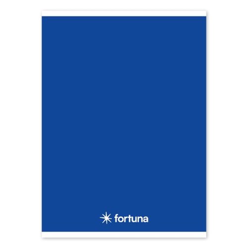 Spirálfüzet vonalas FORTUNA Monocolor A/5 70 lapos sötétkék