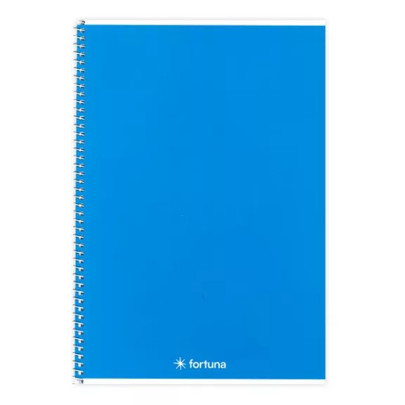 Spirálfüzet vonalas FORTUNA Monocolor A/5 70 lapos sötétkék Spirálfüzet vonalas FORTUNA Monocolor A/5 70 lapos sötétkék