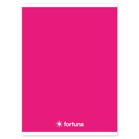 Spirálfüzet vonalas FORTUNA Monocolor A/5 70 lapos magenta