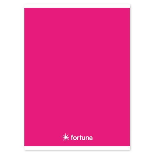 Spirálfüzet vonalas FORTUNA Monocolor A/5 70 lapos magenta