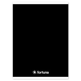 Spirálfüzet vonalas FORTUNA Monocolor A/5 70 lapos fekete