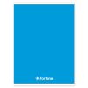 Spirálfüzet vonalas FORTUNA Monocolor A/5 70 lapos kék