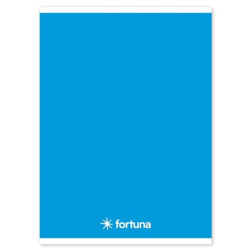 Spirálfüzet vonalas FORTUNA Monocolor A/5 70 lapos kék