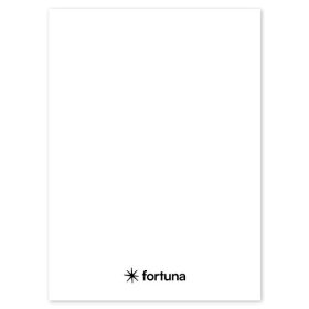 Spirálfüzet vonalas FORTUNA Monocolor A/5 70 lapos fehér