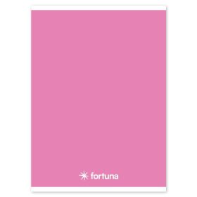   Spirálfüzet vonalas FORTUNA Monocolor A/5 70 lapos rózsaszín