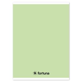   Spirálfüzet vonalas FORTUNA Monocolor A/5 70 lapos pasztell zöld
