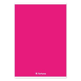 Spirálfüzet vonalas FORTUNA Monocolor A/4 70 lapos magenta