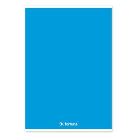 Spirálfüzet vonalas FORTUNA Monocolor A/4 70 lapos kék