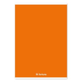   Spirálfüzet vonalas FORTUNA Monocolor A/4 70 lapos narancssárga