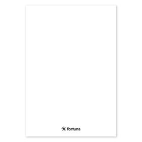 Spirálfüzet vonalas FORTUNA Monocolor A/4 70 lapos fehér