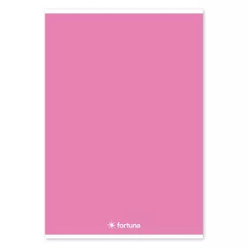   Spirálfüzet vonalas FORTUNA Monocolor A/4 70 lapos rózsaszín