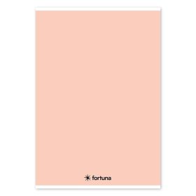   Spirálfüzet vonalas FORTUNA Monocolor A/4 70 lapos pasztell barack
