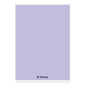   Spirálfüzet vonalas FORTUNA Monocolor A/4 70 lapos pasztell lila