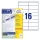 Etikett AVERY 3423 105x35mm univerzális 1600 címke/doboz 100 ív/doboz