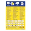 Etikett AVERY 3423 105x35mm univerzális 1600 címke/doboz 100 ív/doboz