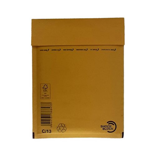 - Légpárnás tasak No13/W3 szilikonos barna 150x215mm