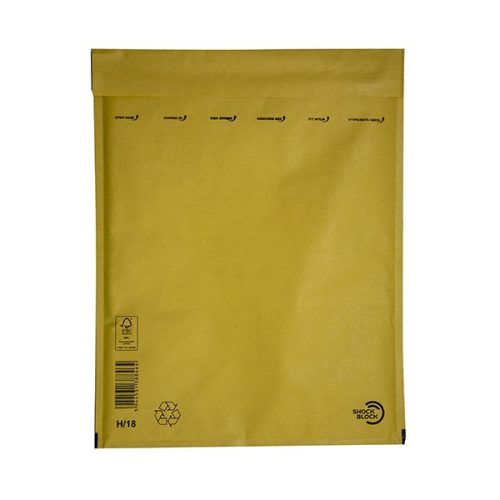 - Légpárnás tasak No18/W8 szilikonos barna 270x360mm