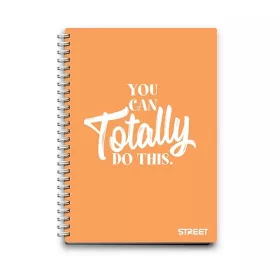 Spirálfüzet vonalas STREET A/5 70 lapos PP Neon