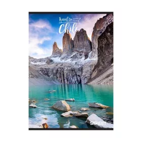 Füzet sima STREET A/4 54 lapos Travel To