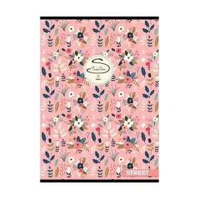 Füzet sima STREET A/4 54 lapos Flowers